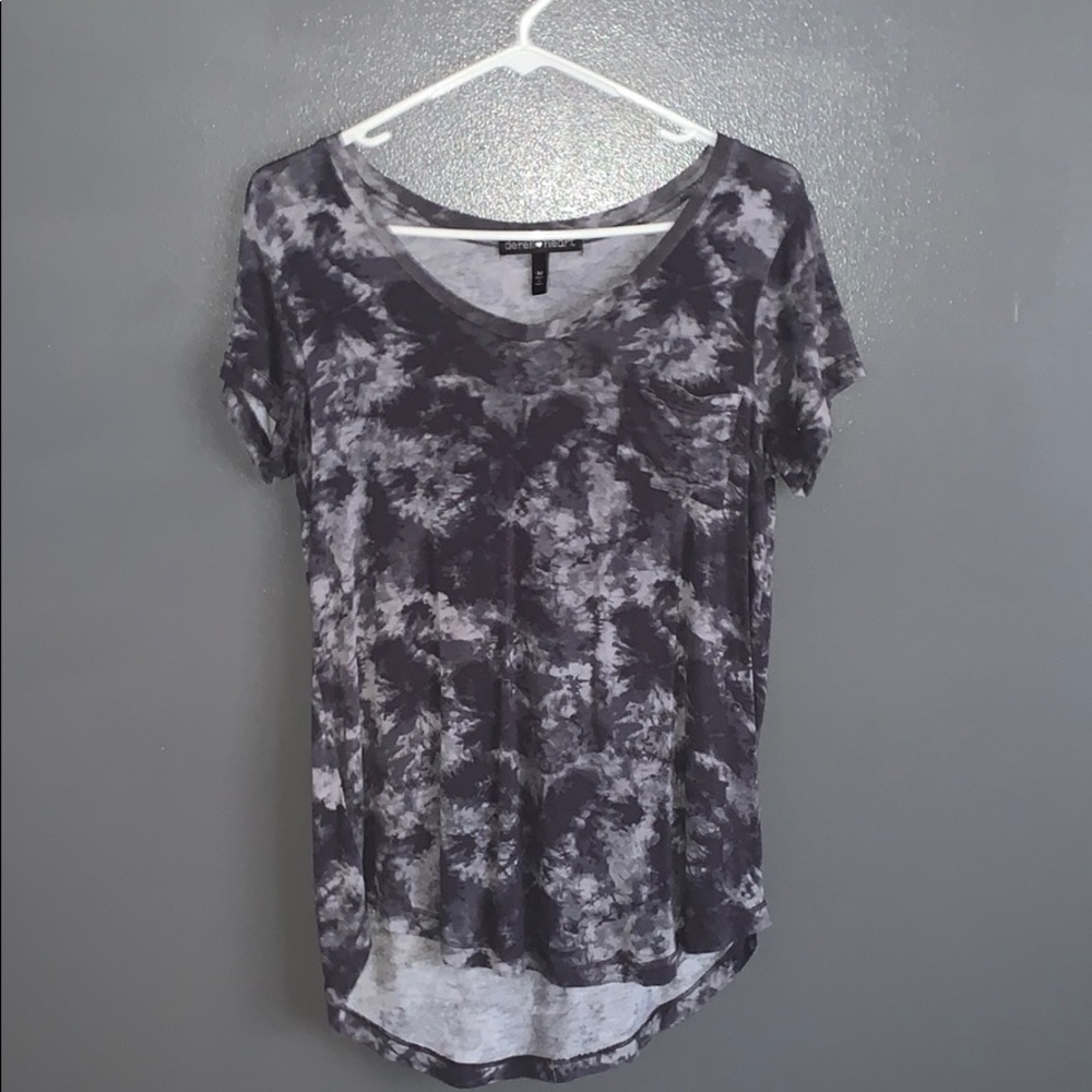 Blue and grey shirt